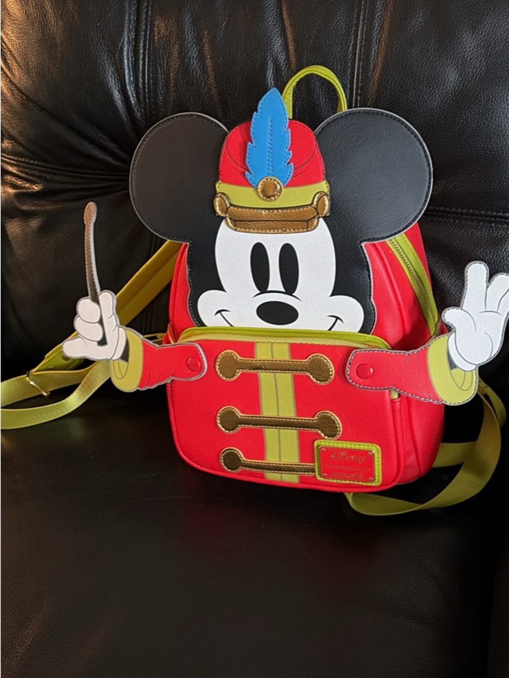 Loungefly Mickey Marching band backpack.